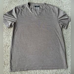 Alfani Stretch Mens Shirt Light Brown size medium